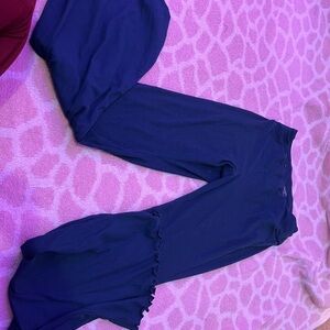 Navy Blue Flared Pants